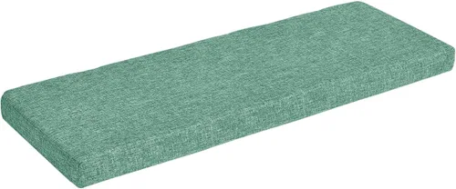 Vista 26 de Cojín de banco de tamaño personalizado, 30 colores, cojín de asiento de ventana panorámica, espuma gruesa de tapicería de 1.18 pulgadas, 1.97