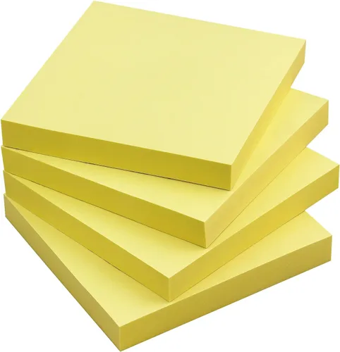 Vista 8 de Notas adhesivas 3x3 Notas autoadhesivas Colores brillantes Notas adhesivas 4 blocs 90 hojas/bloc (negro) Fuerte adhesivo autoadhesivo, se adhiere