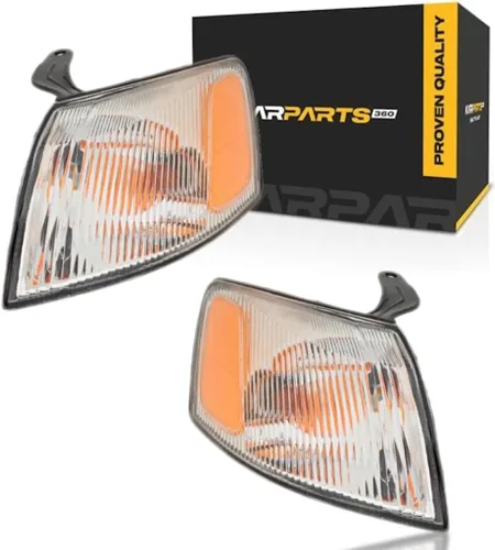 Vista 10 de Para Toyota Camry 1997 1998 1999 Conjunto de luz de giro/luz de esquina lado del conductor Delantero Esquina de guardabarros CAPA Reemplazo