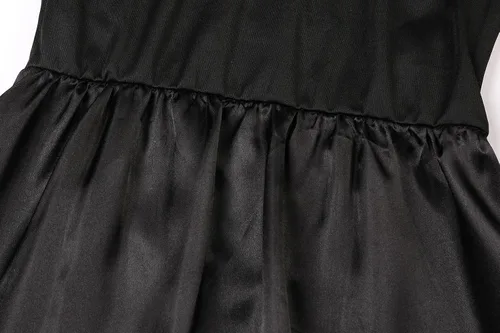 Vista 7 de Dormstop Disfraz de vampiro para niña, vestido de Halloween para fiesta de disfraces