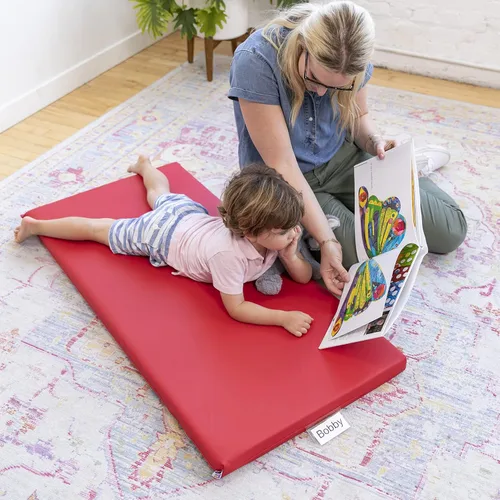 Vista 7 de ECR4Kids SoftZone - Tapete de descanso arcoíris, 2 pulgadas, colchoneta para dormir, surtido, 5 piezas