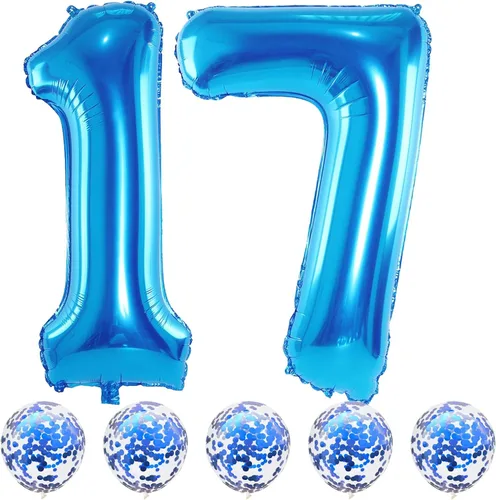Vista 95 de Globos negros del número 10 para decoraciones de cumpleaños número 10, globos de helio de mylar de lámina de 40 pulgadas negros del número 1 & 0