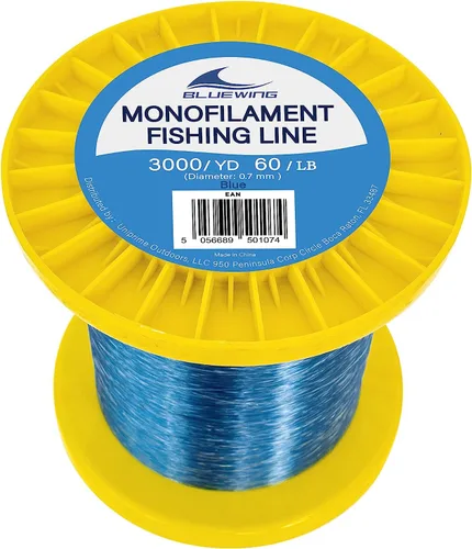 Vista 12 de BLUEWING Sedal de pesca monofilamento 6,8,10,12,15,20,25,30,40,50,60,80,100,130,250,300,400 libras, 50,100,500,1000,3000 yardas, hilo de pescar mono