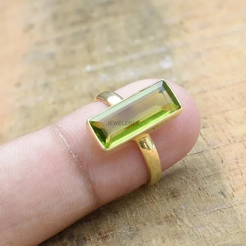 Vista 95 de Anillo de plata de ley maciza superpuesta de oro amarillo de 18 quilates para mujer, anillo de compromiso de plata esterlina, juego de bisel