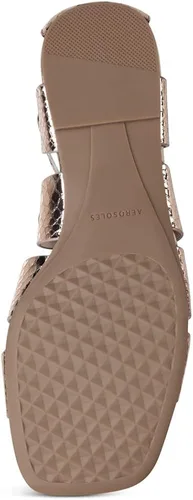 Vista 10 de Aerosoles Kathleen Sandalias planas para mujer, rosa, dorado, cuero (Rose Gold Leather), 9