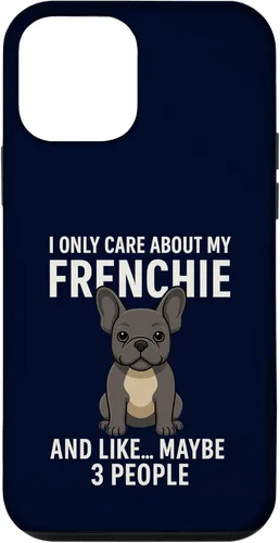 Vista 16 de I Care About My Frenchie & 3 People French Bulldog Owner Case for iPhone XR