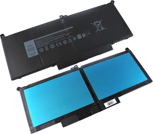 Vista 4 de 60Wh F3YGT - Batería de repuesto para laptop Dell Latitude 7480 7490 2X39G Dell Latitude 7280 7390 7480 7490 7380 7290 12 13 14 7000 P29S002 P73G002