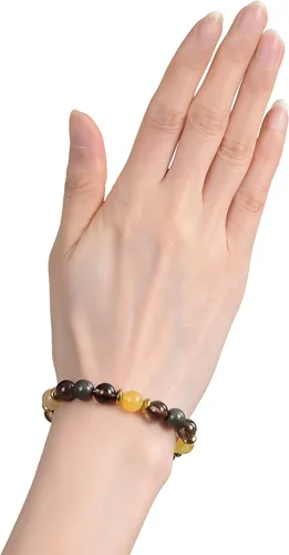 Vista 4 de Feng Shui Bracelet, Money attraction Bracelet, Good Luck Beaded Bracelet, Entrepreneur Business Relationship Bracelet, Happy Mood crystal bracelet