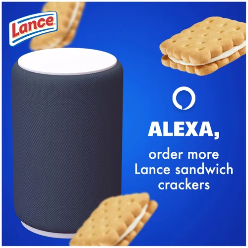 Vista 4 de Lance Nekot Lemon Creme, 8 paquetes envueltos individualmente, 6 sándwiches cada uno (paquete de 14)