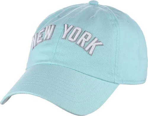 Vista 10 de NYFASHION101 - Gorra unisex ajustable, de perfil bajo, con bordado "New York" 01 Negro