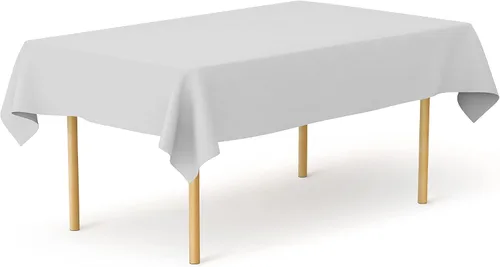 Vista 38 de Pomp - Mantel premium de poliéster con estampado abstracto de 52 x 52 pulgadas cuadradas Tela de fácil cuidado, resistente a arrugas y manchas