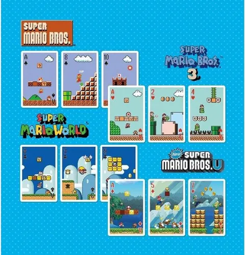 Vista 4 de Nintendo Juego de cartas de Super Mario
