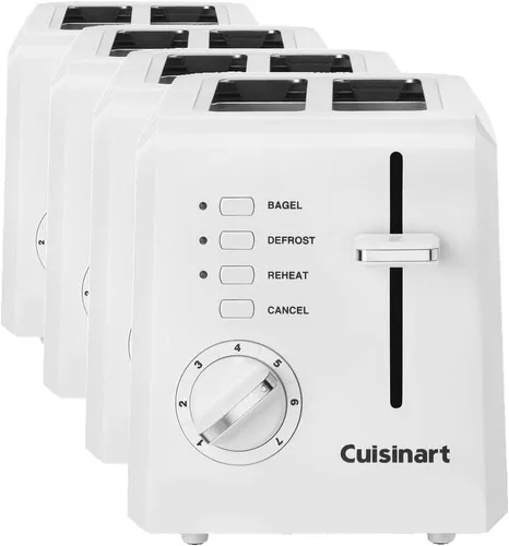 Vista 8 de Cuisinart Tostadora compacta, 7 ajustes de sombra, capacidad de 2 rebanadas