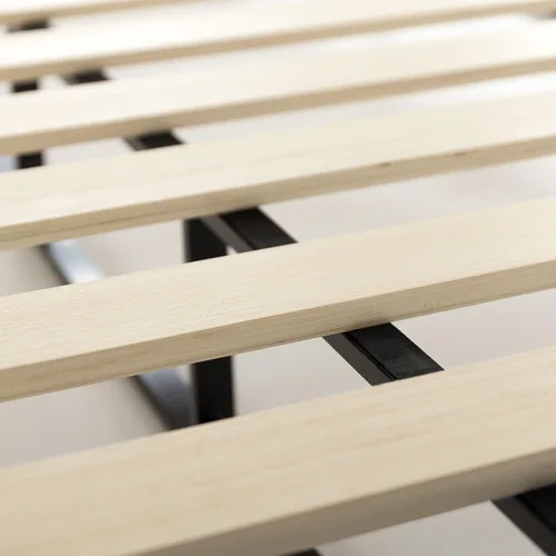 Vista 7 de Base estándar para colchón, metal, soportes de madera, fácil montaje de Zinus Walter 2-Blanco