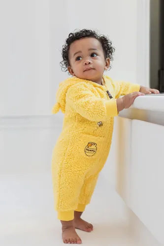 Vista 2 de Disney Mono de forro polar con capucha para bebé recién nacido a bebé Amarillo