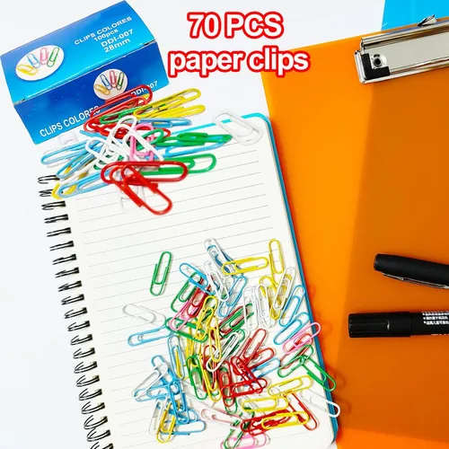 Vista 4 de smilixin Paquete de 6 portapapeles de plástico, portapapeles de oficina, tamaño estándar A4, coloridos tableros transparentes con clip de perfil