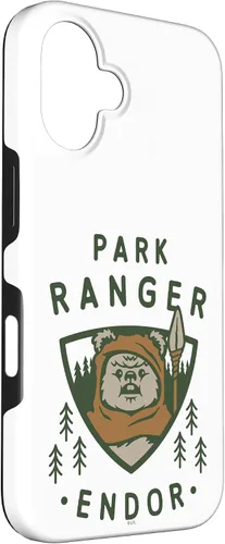 Vista 3 de Funda para iPhone 16 Star Wars Ewok Park Ranger Endor