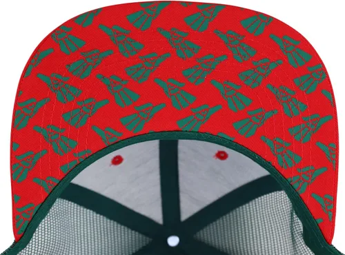 Vista 4 de Trendy Apparel Shop Hecho En México Eagle - Gorra de malla bordada en 3D