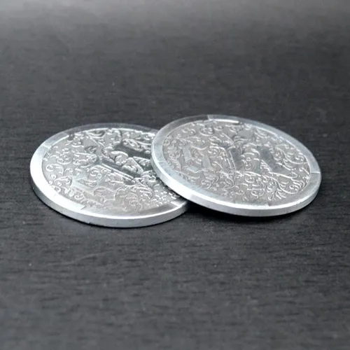 Vista 6 de Novedad Decision Maker Flipping Coins SÍ NO Moneda de desafío