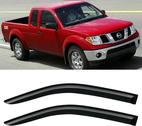 Vista 13 de Viseras de Lluvia para Ventanas para Chevy Silverado/GMC Sierra 1999-2006 1500/2500/3500/2500HD, Viseras de Ventilación para Ventanas Sombras