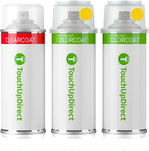 Vista 404 de TouchUpDirect RBG Azul Ártico Metálico Compatible con Pintura de Retoque Exact Match para Nissan, Kit Esencial en Aerosol