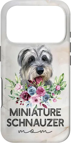 Vista 30 de Miniature Schnauzer Gifts Dog Mom Mini Schnauzer Case for iPhone 17