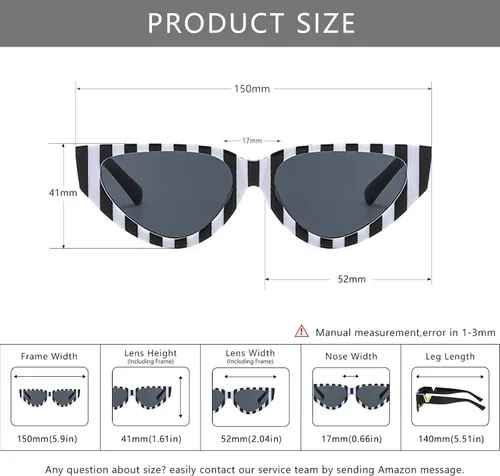 Vista 3 de WMAO Gafas de sol de ojo de gato de moda para mujer, marcos pequeños, estilo pasarela para mujer