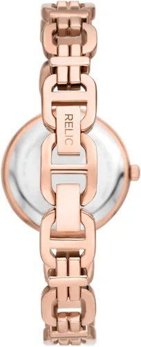 Vista 3 de Relic by Fossil Reloj de cuarzo Cora para mujer, Oro Rosa, Reloj de cuarzo