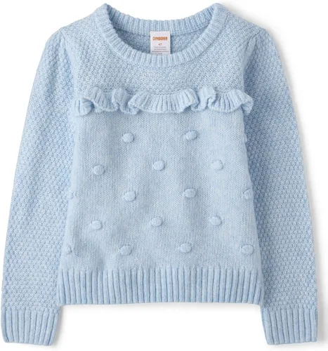 Vista 18 de Gymboree Suéter sin botones de manga larga con cuello redondo para bebés y niños pequeños Negro