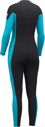 Vista 2 de Hevto Wetsuit Women 3/2mm Neoprene Front Zipper for Surfing Diving