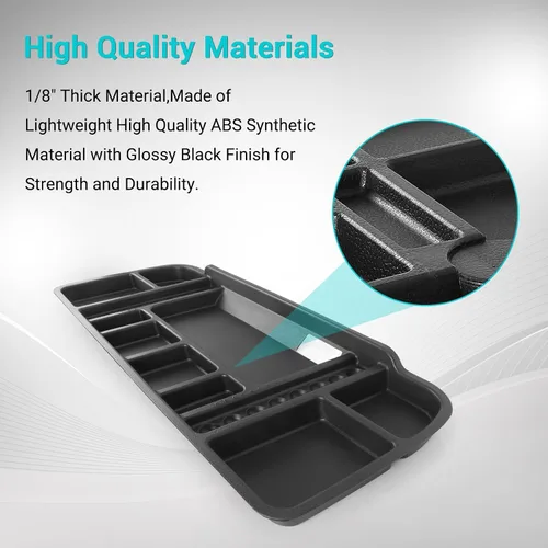 Vista 7 de 10L0L Golf Cart Under Seat Storage Tray Fits EZGO TXT, RXV, Club Car DS, Club Car Precedent, Yamaha G29, Electric Vehicle with Original Trojan