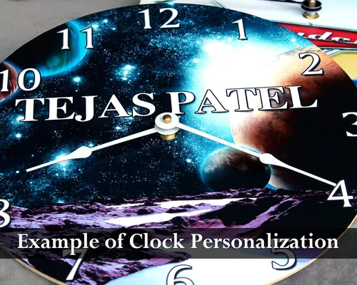 Vista 7 de Taza de café con diseño de corazón (12.0 in, con reloj de pared grande de 12.0 in)