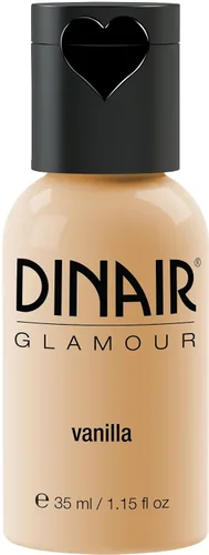 Vista 37 de Dinair Base de maquillaje con aerógrafo Marrón oscuro GLAMOUR: Natural, Cobertura ligera, Mate 1/4oz