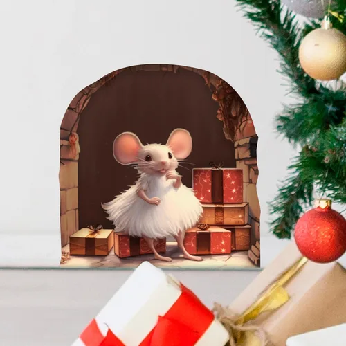 Vista 8 de EGD Lindas Calcomanías de Agujero de Ratón 3D 10x10 cm Pegatinas de Pared para Decoración de Habitación Infantil Calcomanías de Pared para Ratón