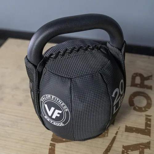 Vista 7 de Valor Fitness SKB-30 Soft 30 lb Kettlebell