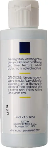 Vista 2 de Dinur Cosmetics Azulene Plus Loción para piel normal a grasa, hidratante diario ligero para rostro y cuerpo con azuleno, 4 fl oz / 4.1 fl oz