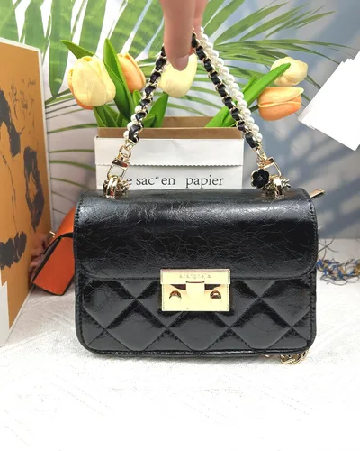 Vista 5 de Correa de muñeca para teléfono con cuentas de perlas, pulsera de teléfono desmontable con lengüeta de sujeción, pulsera universal con cuentas
