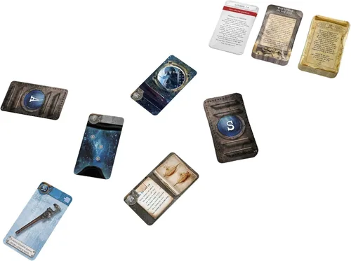 Vista 4 de Juego de cartas de aventuras exóticas – Aventura cooperativa inspirada en la sala de escape, divertido juego familiar para niños y adultos, a partir
