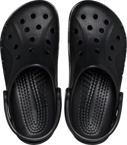 Vista 4 de Crocs Zuecos unisex para adultos Baya, Negro, 9 mujer/7 hombre