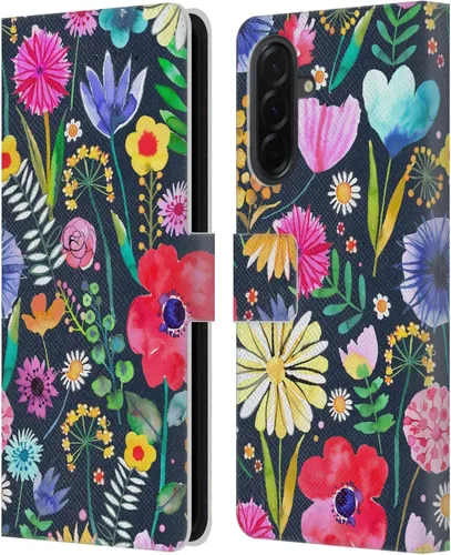 Vista 199 de Head Case Designs Officially Licensed Ninola Butterfly Nature Spring Floral Leather Wallet Case Compatible with Samsung Galaxy A07 4G