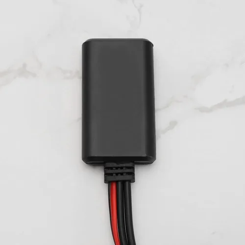 Vista 6 de Adaptador de audio Bluetooth 5.0 para coche, 2 entrada RCA, inalámbrico, Bluetooth, módulo, AUX, cable adaptador para radio de coche, altavoz
