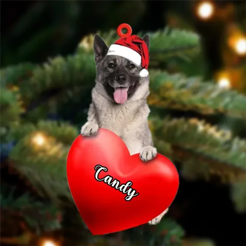 Vista 23 de Adornos de Navidad personalizados para perros, nombre personalizado, adorno de Malamute de Alaska, adornos acrílicos, regalos de Navidad, amantes