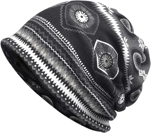 Vista 4 de Kayier Gorros de quimioterapia holgados y casuales para mujer