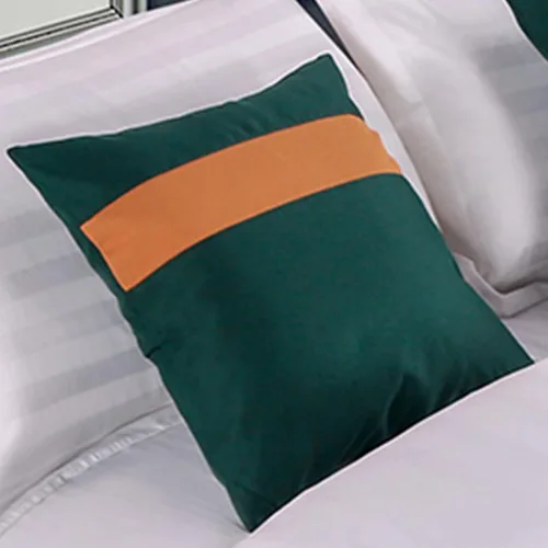 Vista 41 de Cojines con fundas de almohada a juego y núcleo de almohada de 17.7 x 17.7 in, paquete de 1, para decoración de cama, sala de estar, sofá Beige