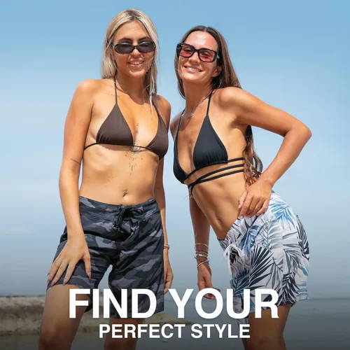 Vista 6 de Kanu Surf Womens Marina Solid Stretch Boardshort (Reg & Plus Sizes)