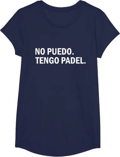 Vista 32 de Camiseta de jugador divertido No Puedo Tengo Padel Hobby