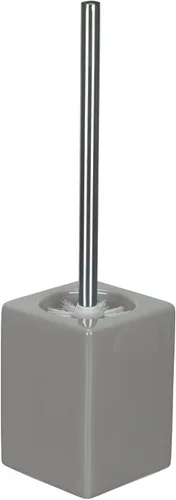 Vista 3 de Kleine Wolke Dispensador de jabón líquido de porcelana moderna para baño, 10 onzas, corto, dispensador de jabón flash de baño de lujo (blanco)