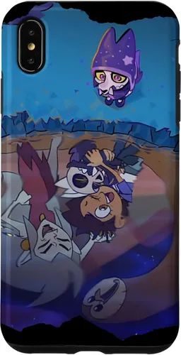 Vista 11 de Funda para iPhone 16 Adorable tiny demon with skull mask and horns