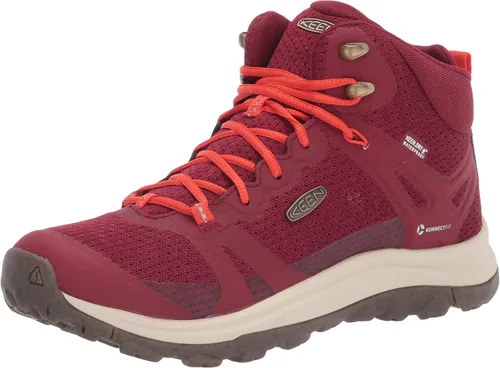 Vista 7 de KEEN Botas de senderismo Terradora 2 impermeables de altura media para mujer Negro/Magneto