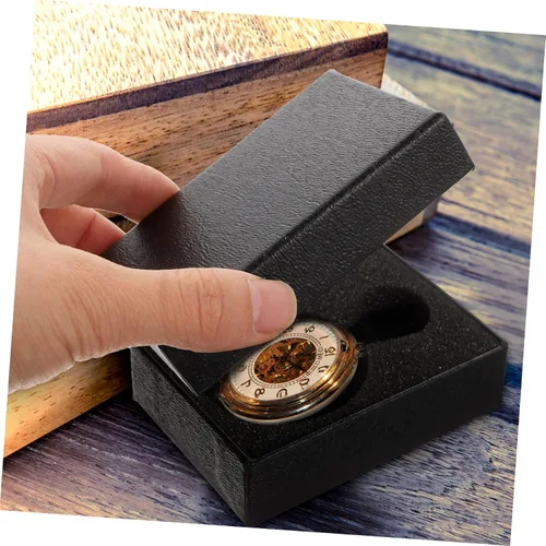 Vista 3 de Holibanna 4pcs Single Watch cases for men Watch organizer Pocket relojes para hombre mens jewelry organizer man watches for men mens wristwatch